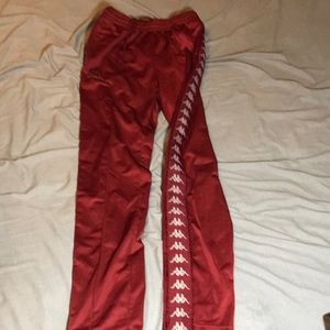 Red Kappa Trackpants